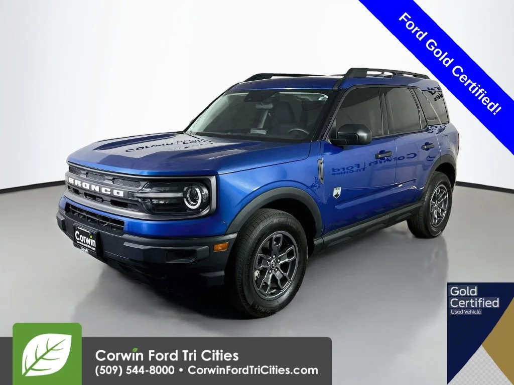 Certified Used 2024 Blue Metallic Ford Big Bend image 4