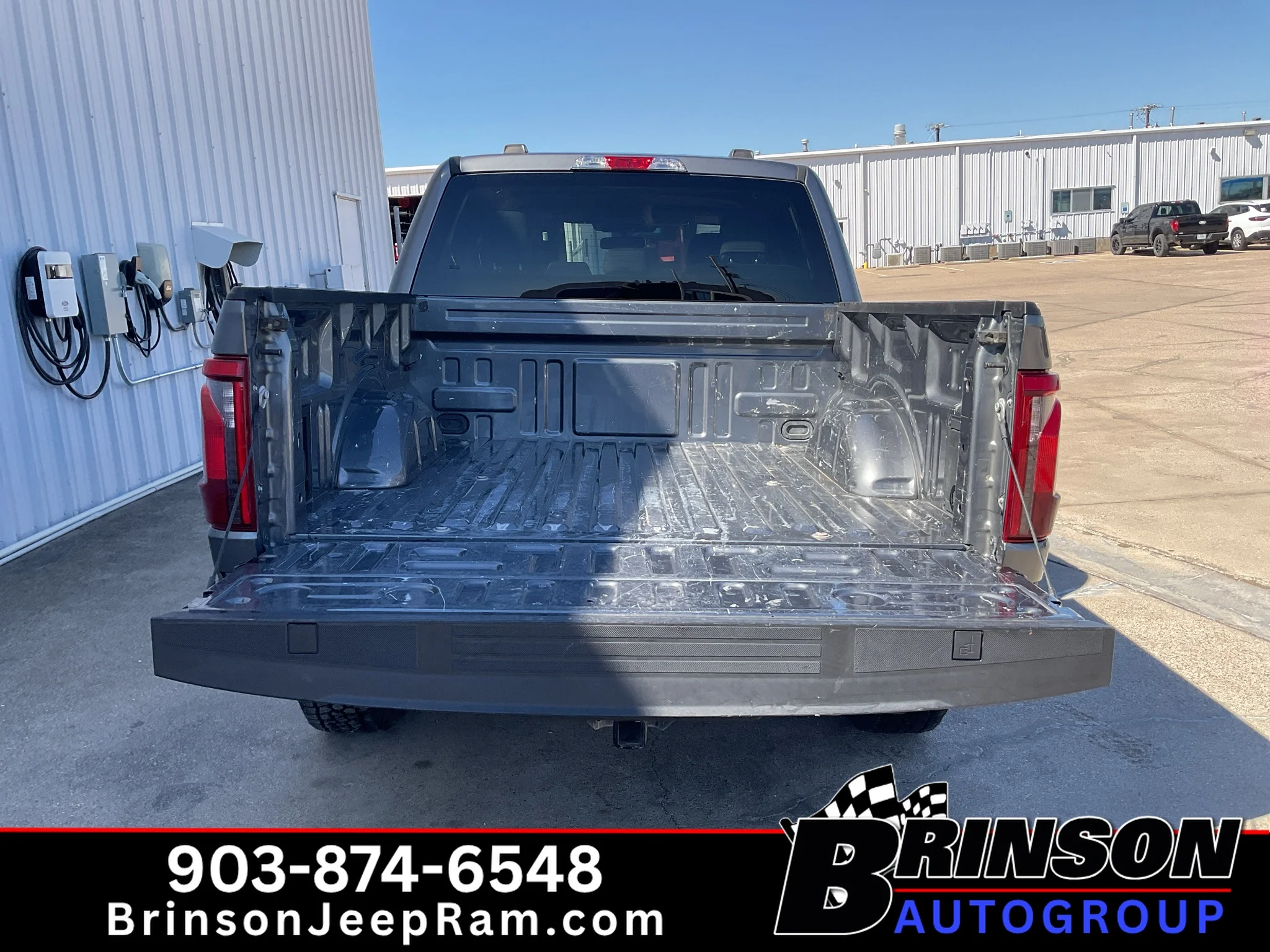 Used 2024 Carbonized Gray Metallic Ford XLT image 10