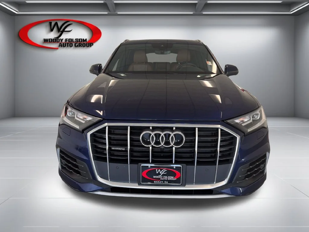 Used 2021 Blue Audi 45 Premium Plus image 3