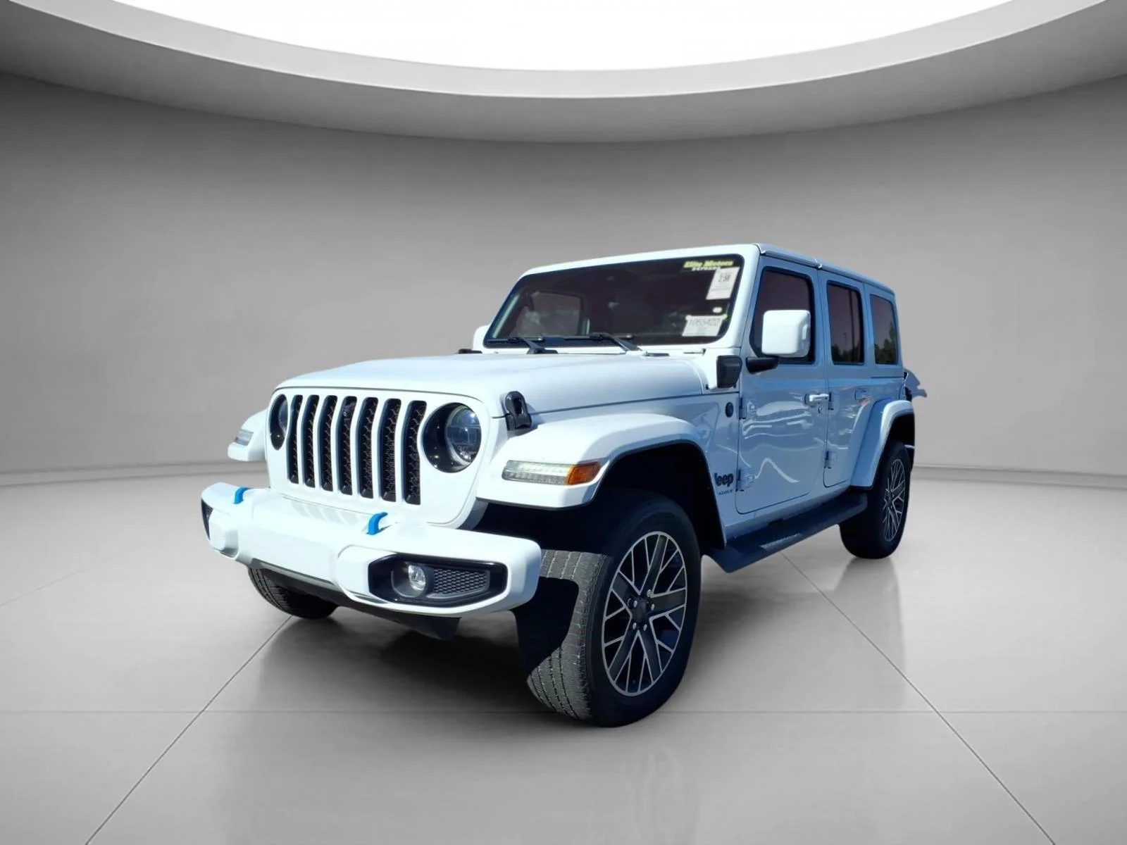 Used 2023 Bright White Clearcoat Jeep Sahara High Altitude image 1