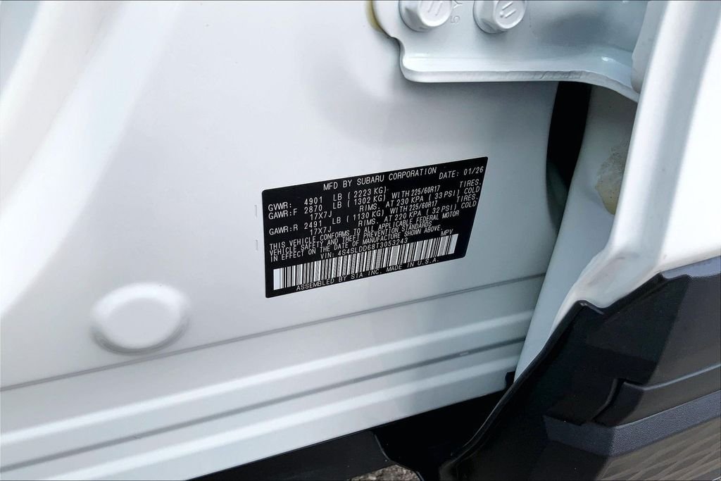 Used 2026 White Subaru Premium image 18
