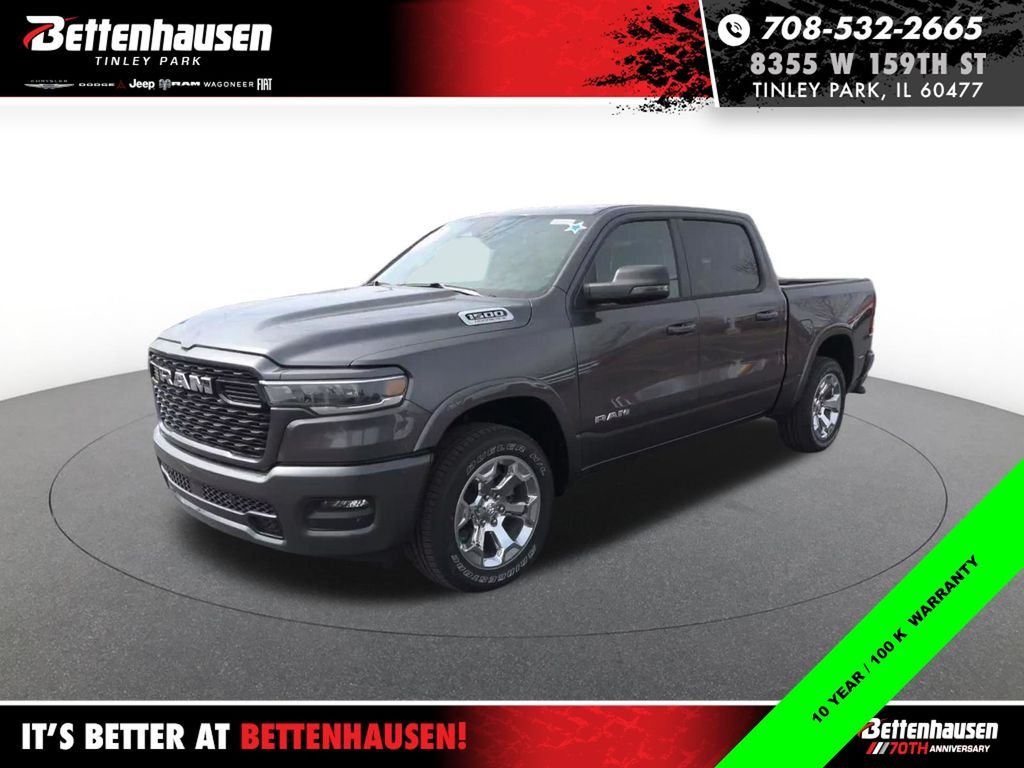 New 2026 Granite Crystal Metallic Clear-Coat Exterior Paint RAM BIG HORN image 1