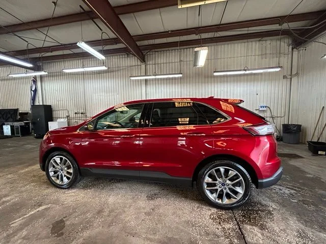 Used 2015 Red Ford Titanium image 5