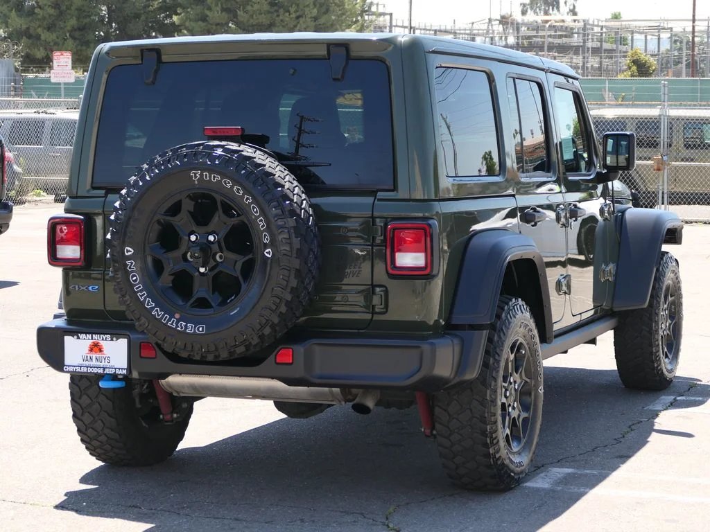 Used 2023 Green Jeep Willys 4xe image 3