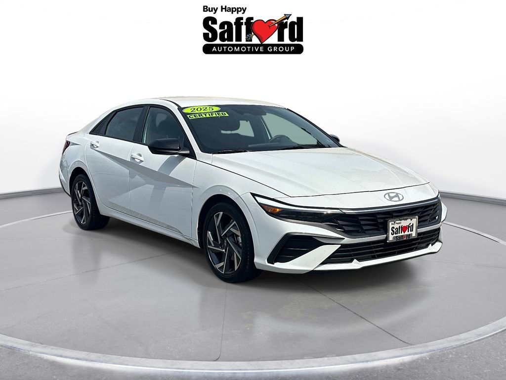 Certified Used 2025 White Hyundai SEL Sport image 9
