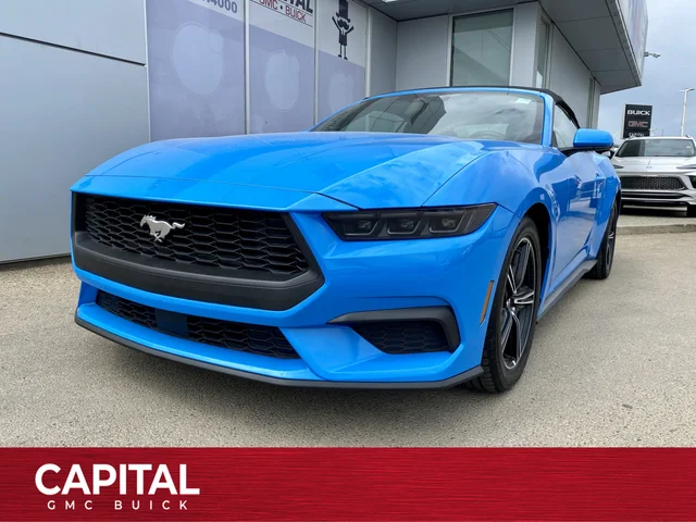 2025 Ford Mustang EcoBoost Convertible * AUTO HIGH BEAM * BLIND SPOT MONITORING *