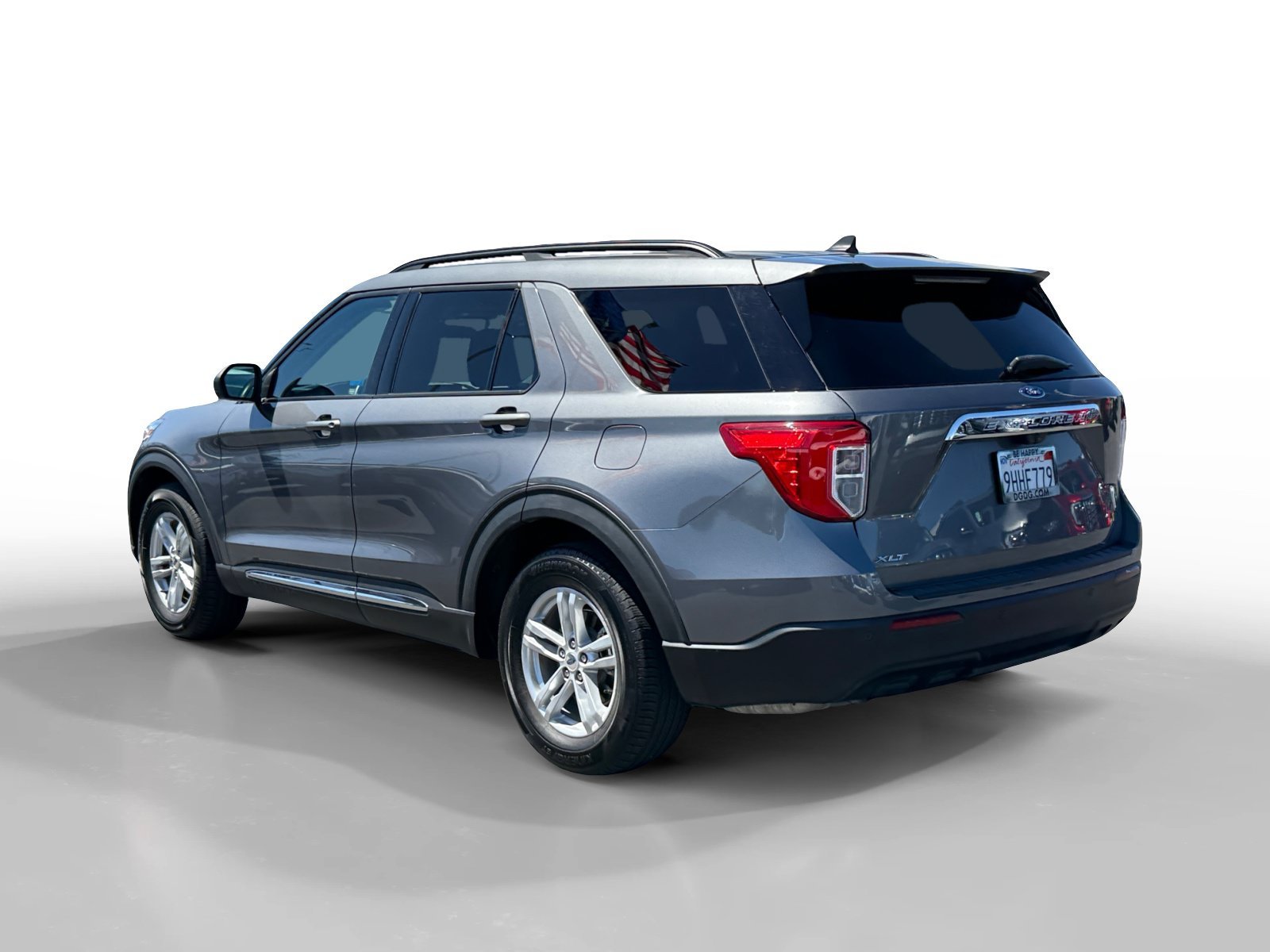 Used 2022 Gray Metallic Ford XLT image 3