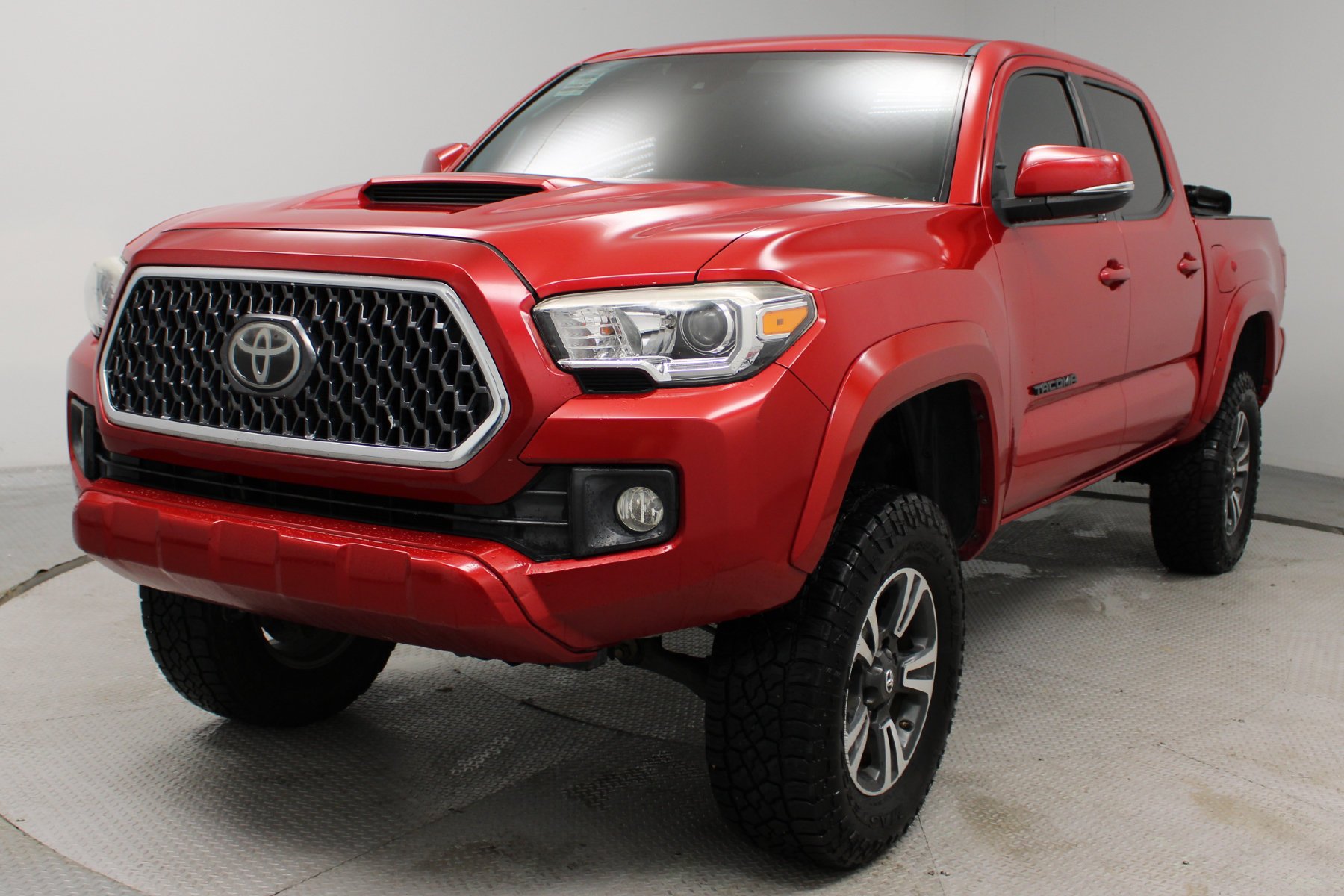 Used 2018 Barcelona Red Metallic Toyota TRD Sport Double Cab 5