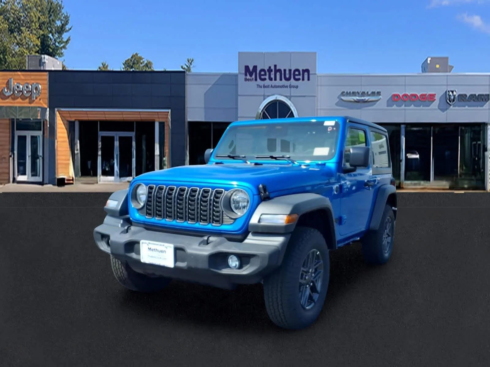 New 2026 Hydro Blue Pearlcoat Jeep Sport S image 3
