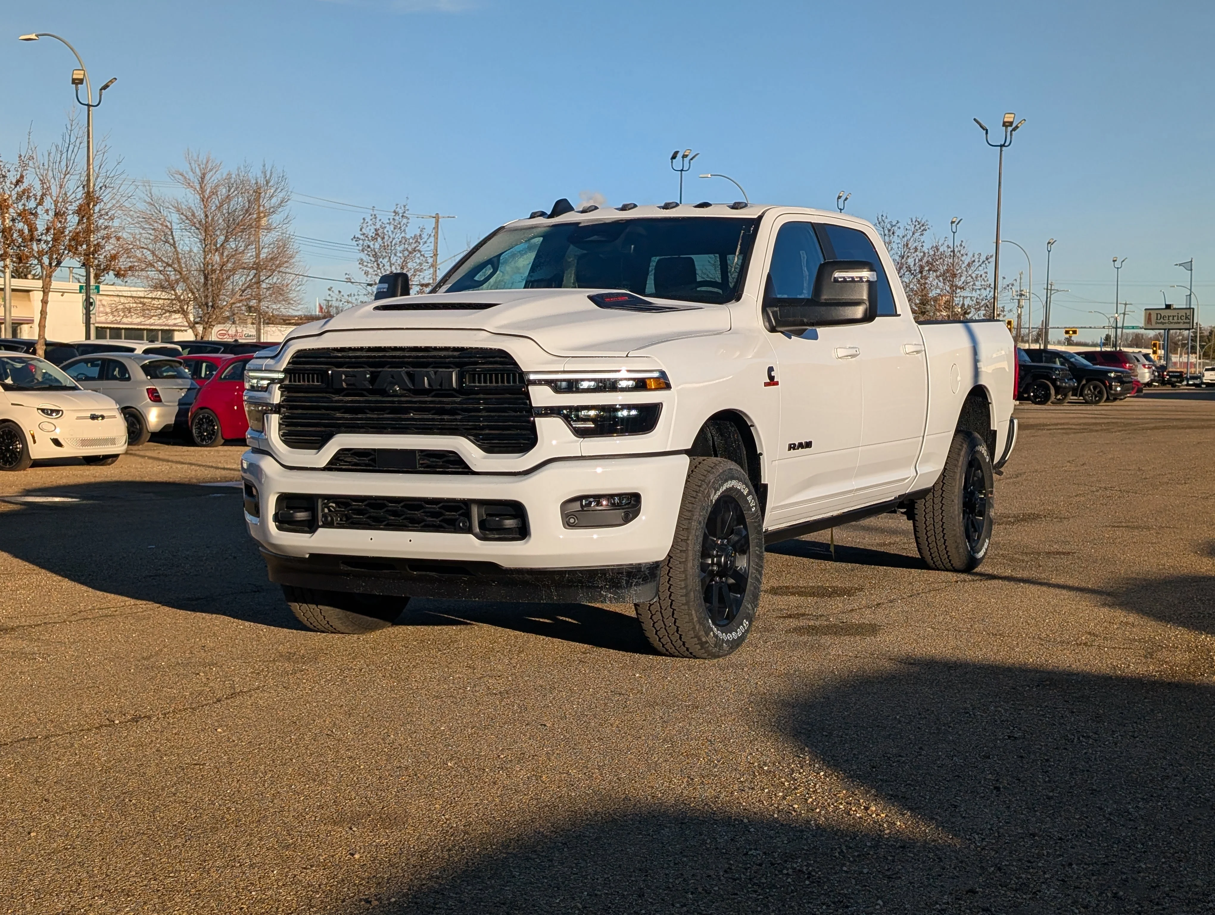 New 2026 Bright White Ram Laramie image 2
