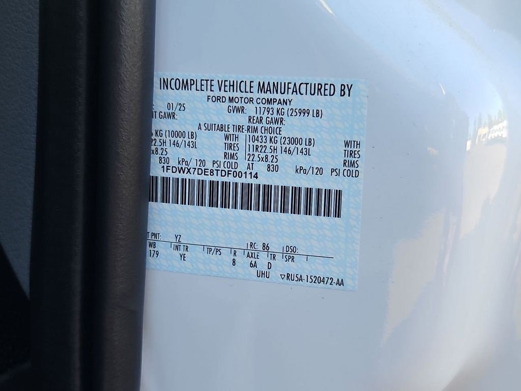 New 2026 Oxford White Ford F-750 Diesel Straight Frame image 47