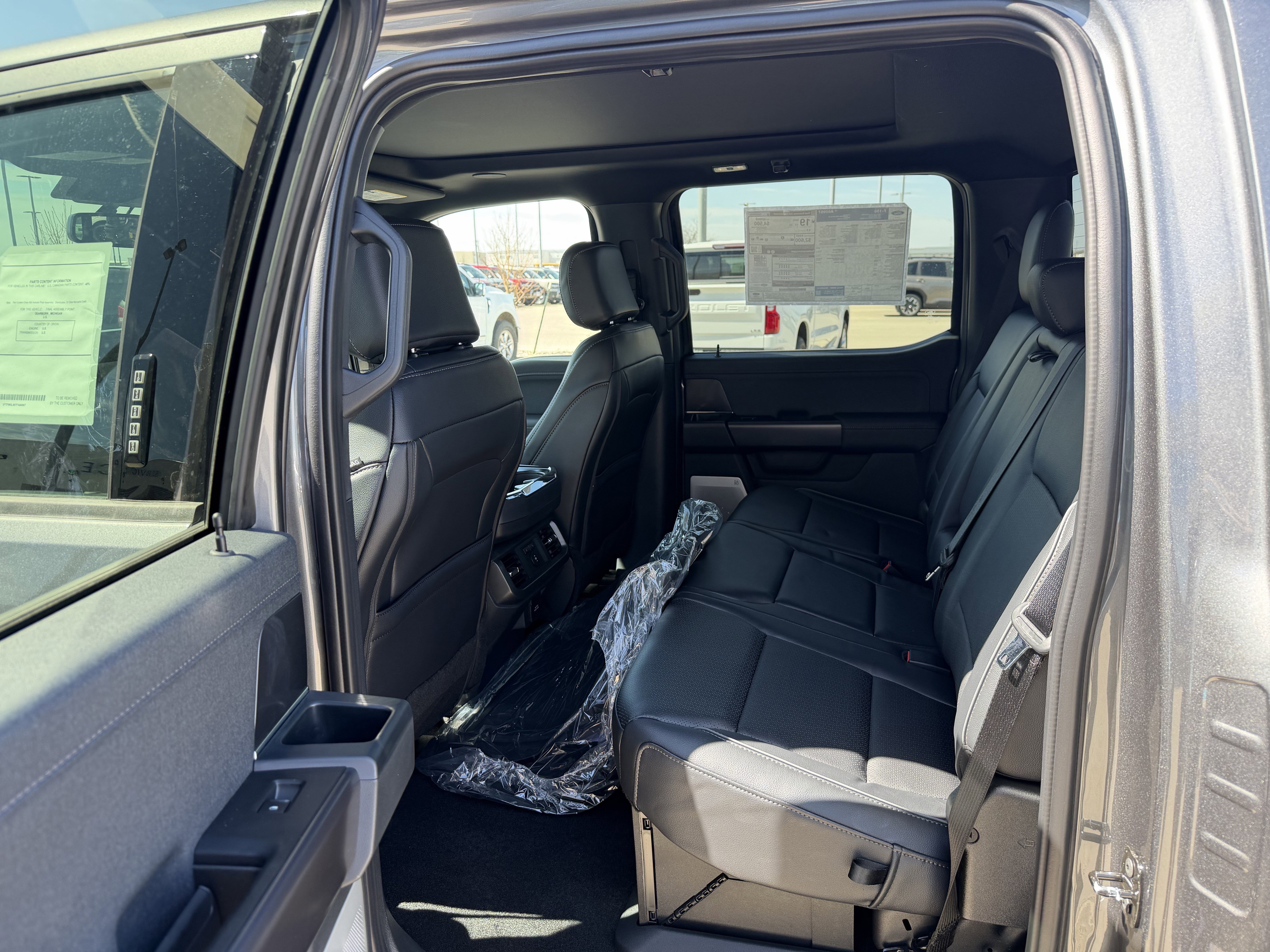 New 2026 Carbonized Gray Metallic Ford LARIAT image 6
