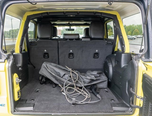 Used 2023 Yellow Jeep Sahara 4xe image 11