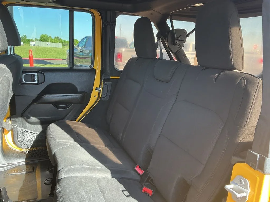 Used 2018 Yellow Jeep Unlimited Sahara image 29