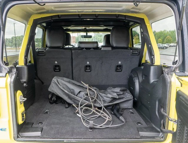 Used 2023 Yellow Jeep Sahara 4xe image 11