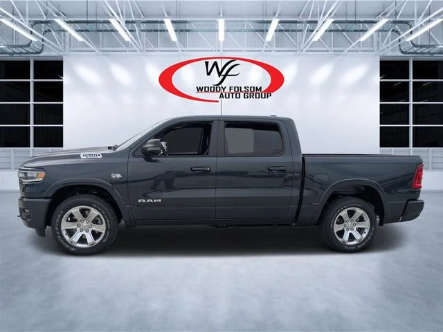 New 2026 Forged Blue Metallic Exterior Paint RAM Big Horn/Lone Star image 6