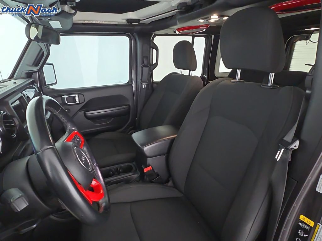 Used 2021 Gray Jeep Sport Altitude 4x4 image 24