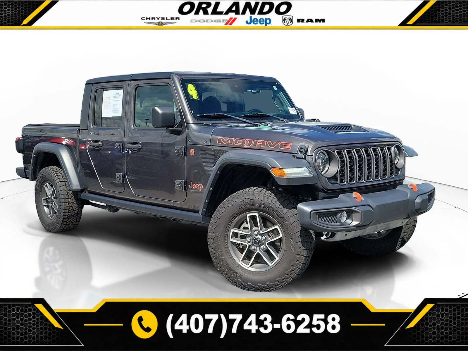 Used 2024 Granite Crystal Metallic Clearcoat Jeep Mojave image 1