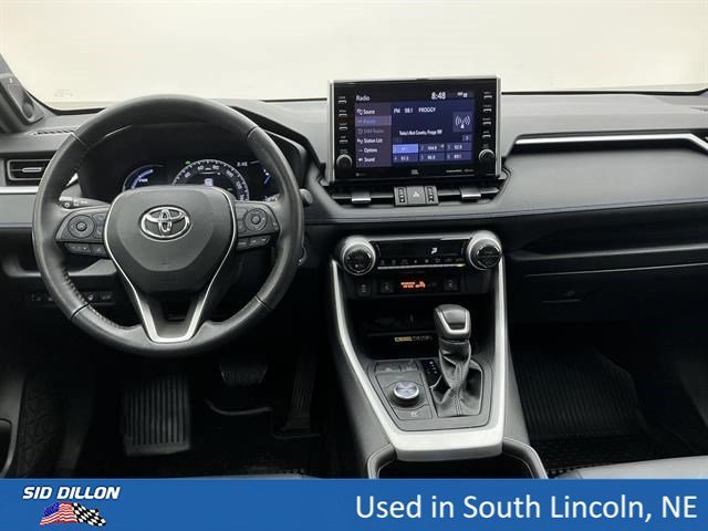 Used 2022 Cavalry Blue/Midnight Black Metallic Toyota Hybrid XSE image 19
