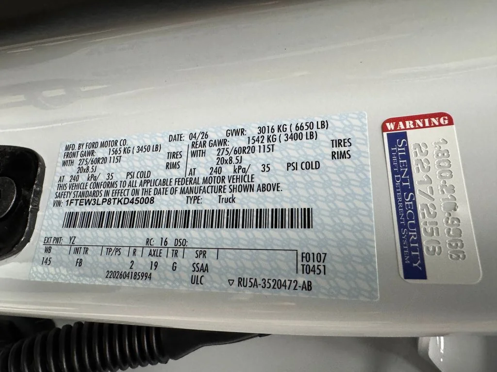 New 2026 Oxford White Ford XLT image 31