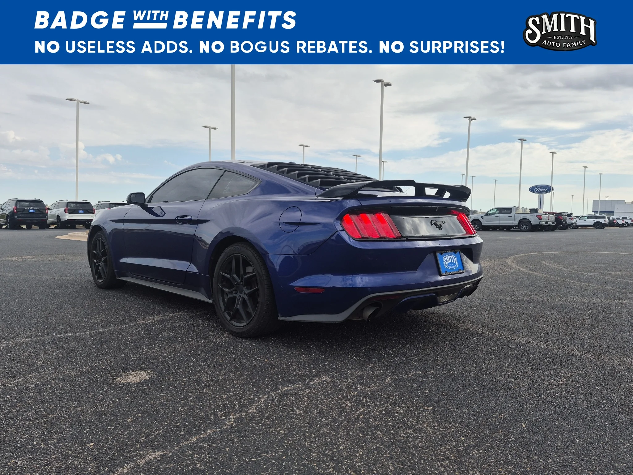 Used 2016 Deep Impact Blue Metallic Ford EcoBoost Premium image 6