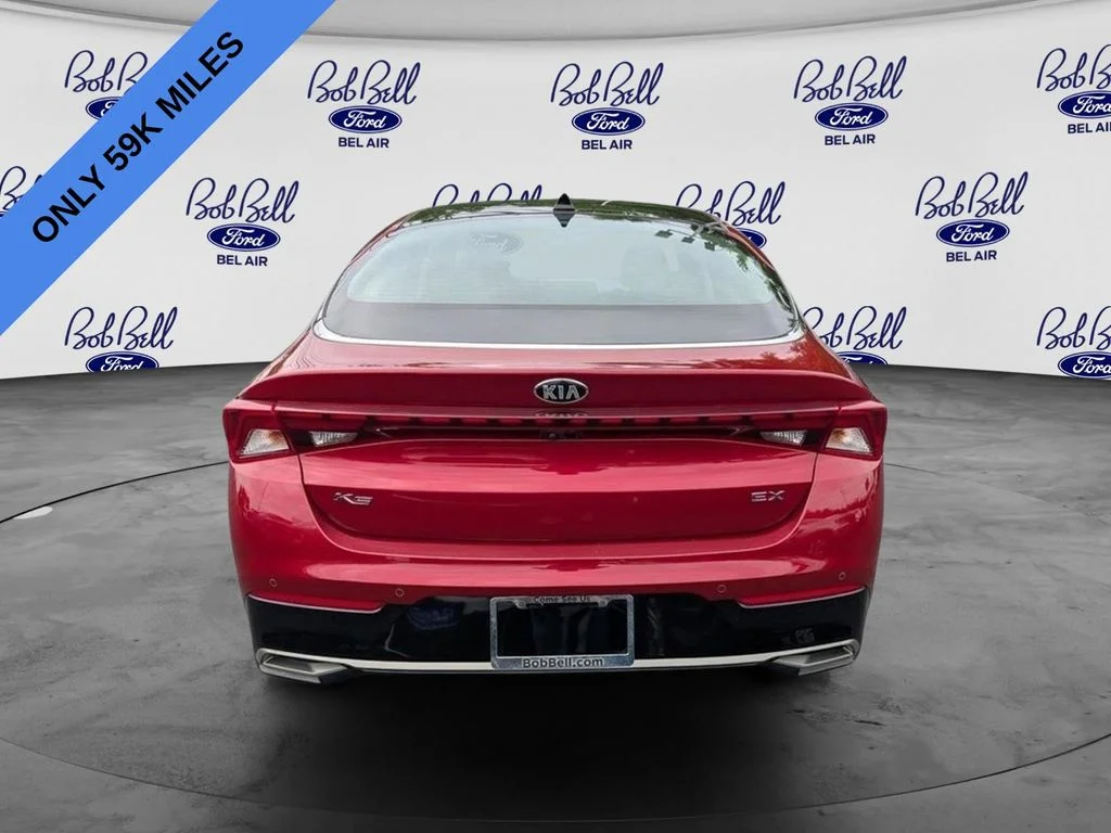 Used 2021 Red Kia EX image 4