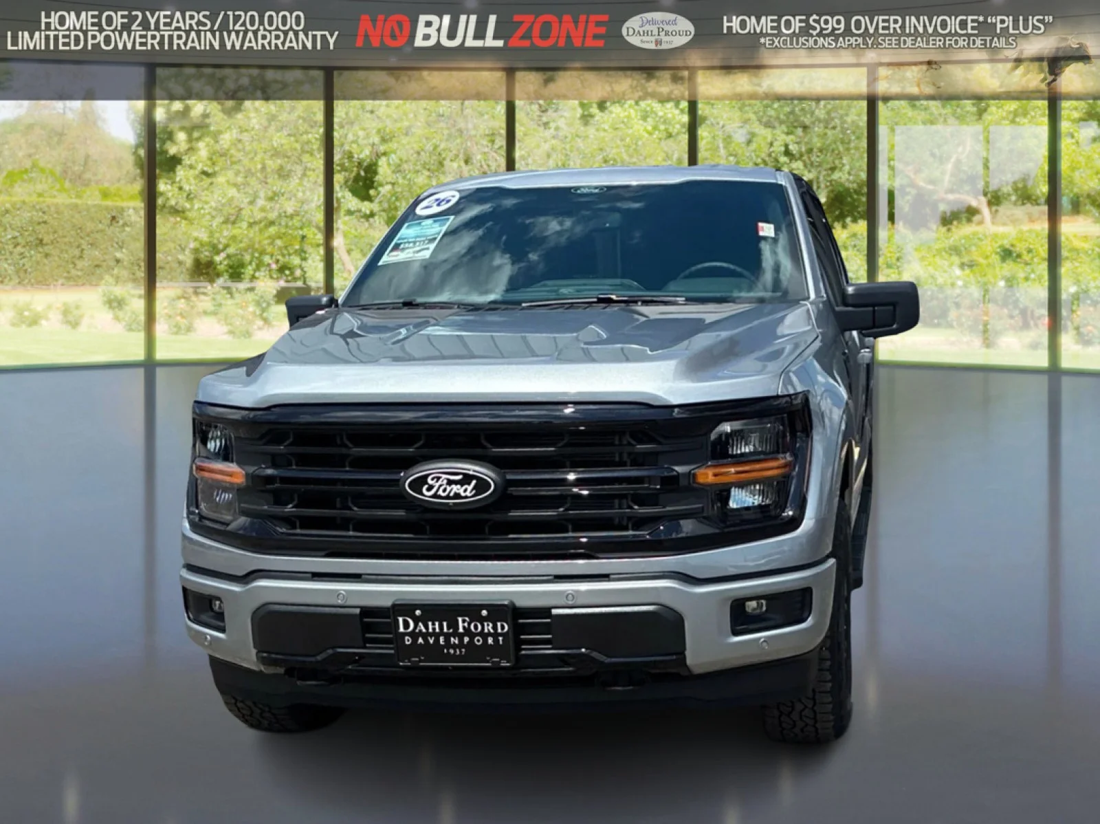New 2026 Iconic Silver Metallic Ford XLT image 8
