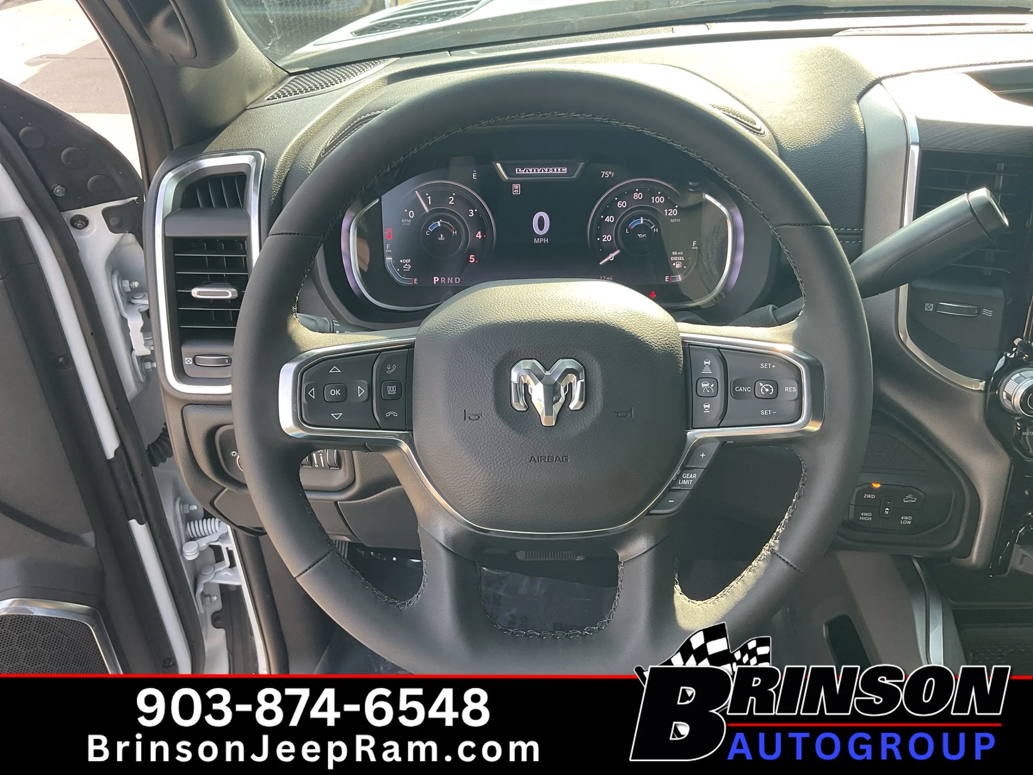 New 2027 Bright White Clear-Coat Exterior Paint RAM Laramie image 19