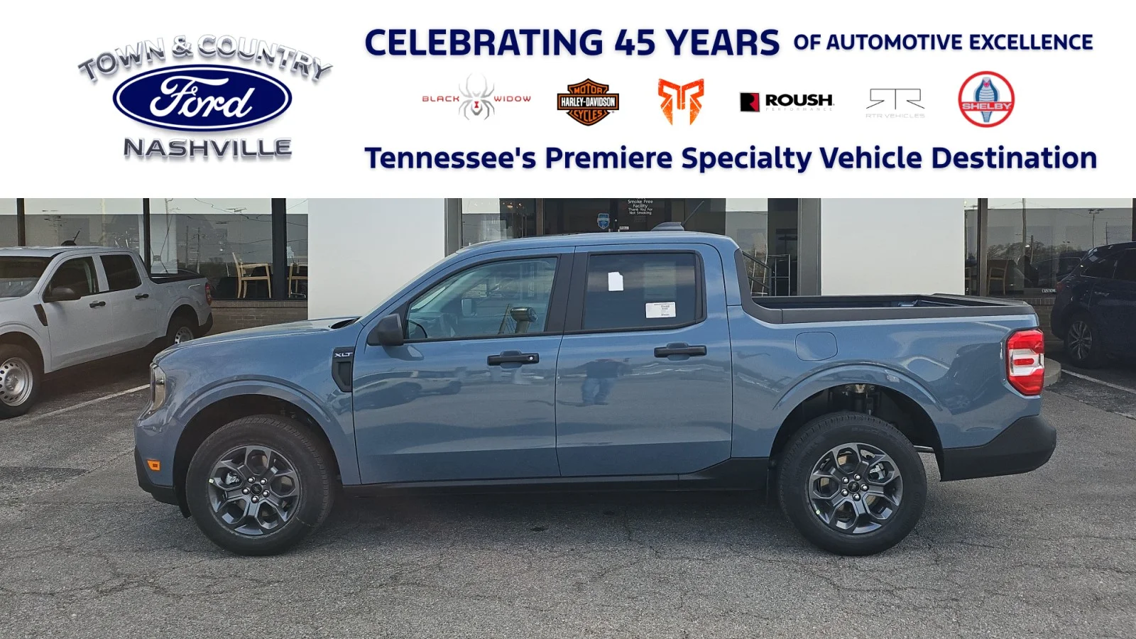 New 2026 Azure Gray Metallic Tri-Coat Ford XLT FWD image 1