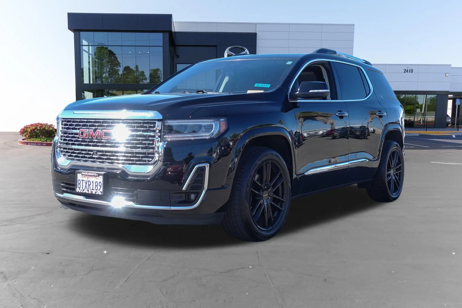 Used 2021 Ebony Twilight Metallic GMC Denali image 7