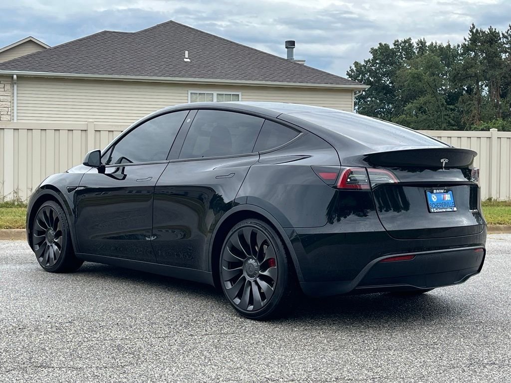 Used 2022 Black Tesla Performance image 5