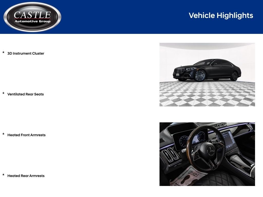 Used 2022 Black Mercedes-Benz S 580 image 6