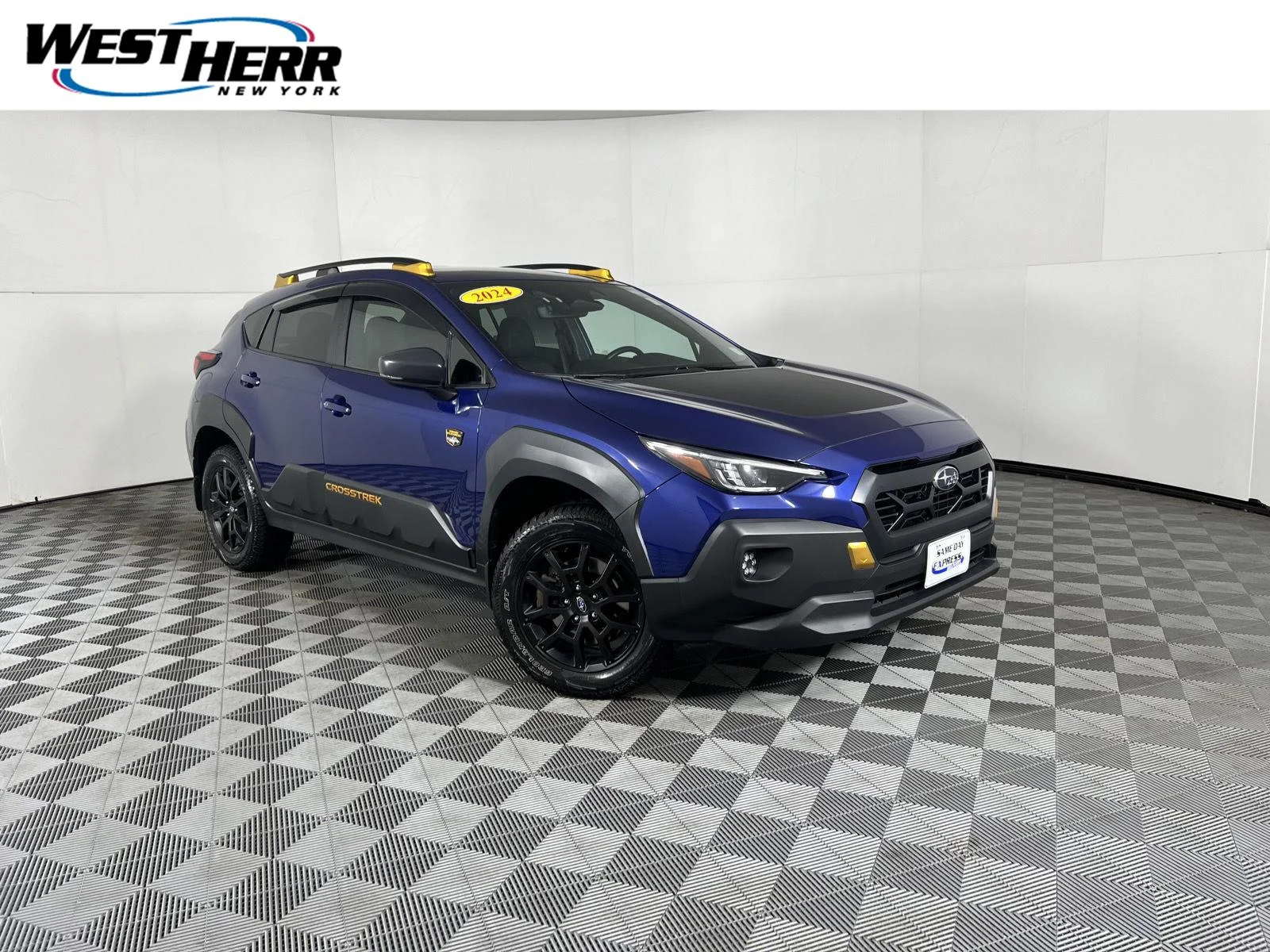 Used 2024 Sapphire Blue Pearl Subaru Wilderness image 1