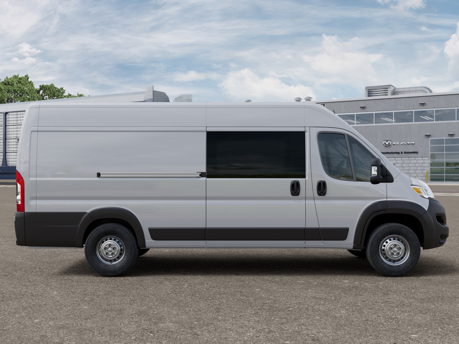 New 2026 Bright White Clear-Coat Exterior Paint RAM High Roof image 47