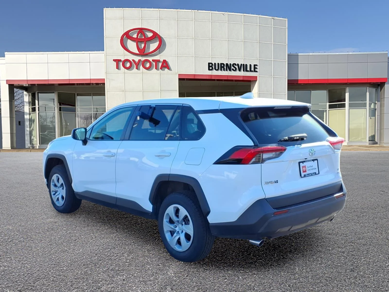Used 2024 White Toyota LE image 6