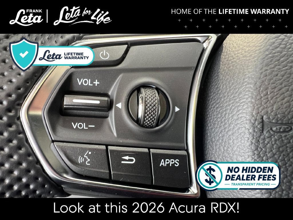 New 2026 Platinum White Pearl Acura w/A-Spec Package image 20