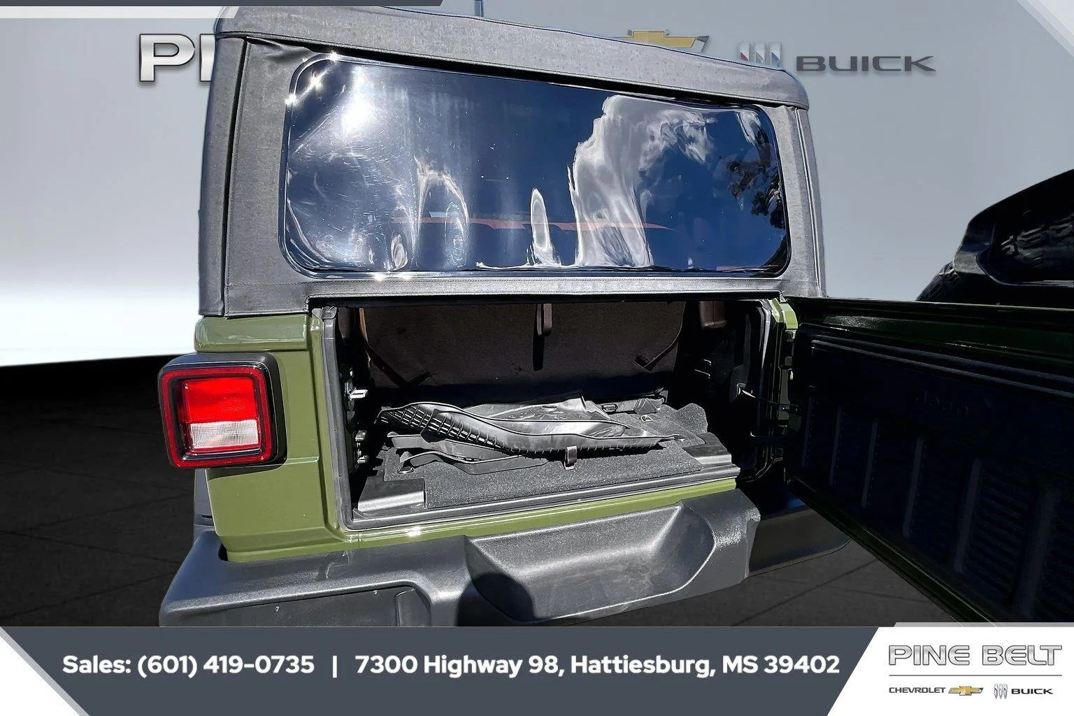 Used 2023 Sarge Green Clearcoat Jeep Willys Sport image 21