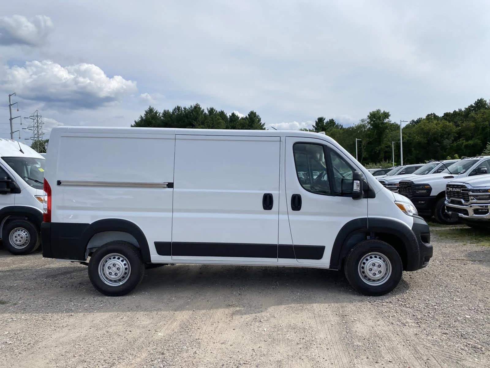 New 2026 Bright White Clearcoat Ram Tradesman image 2