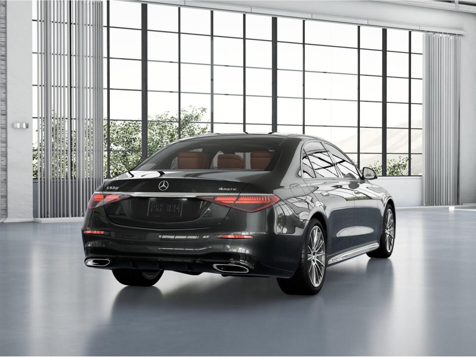 New 2026 Graphite Grey Metallic Mercedes-Benz S 580 4D Sedan 4MATIC® image 24