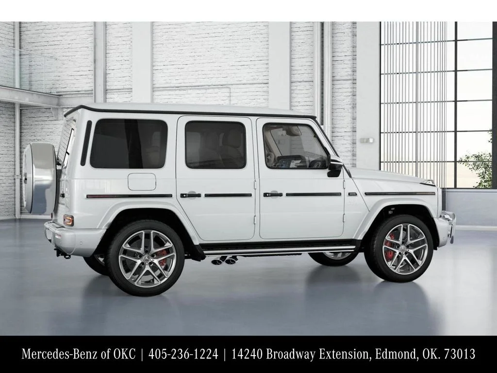 New 2027 MANUFAKTUR Moonlight White Metallic Mercedes-Benz AMG® G 63 SUV image 18