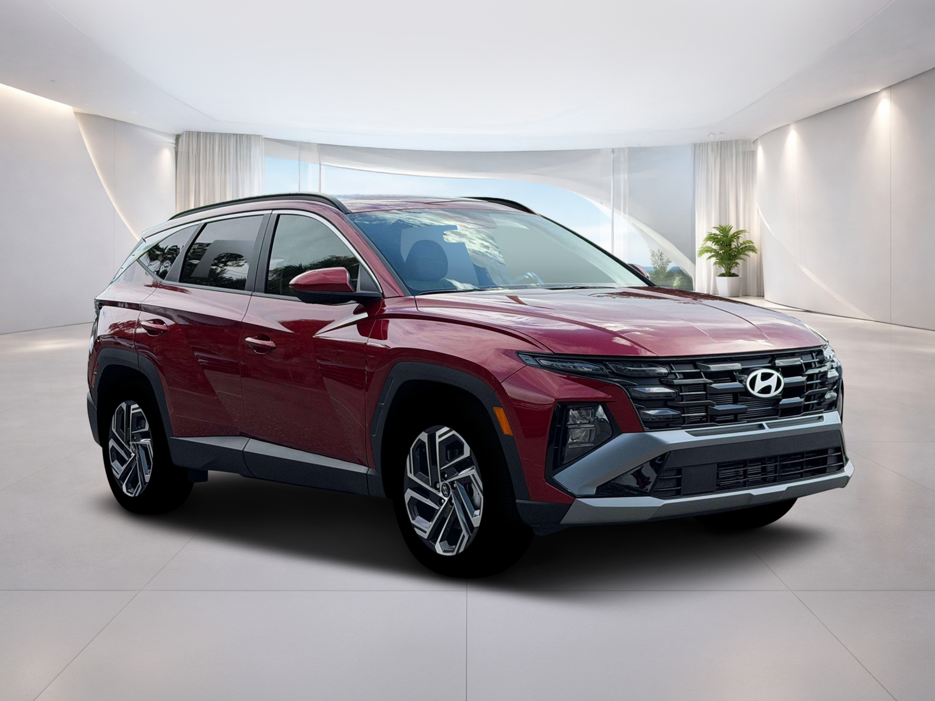 New 2026 Red Hyundai SEL Plus AWD image 11