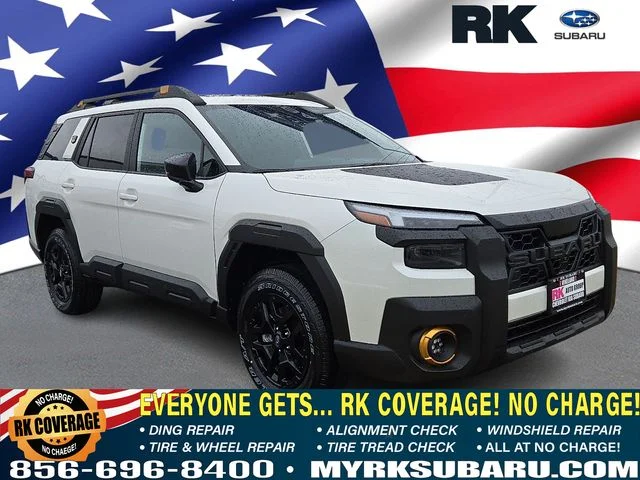 New 2026 White Subaru Wilderness image 1