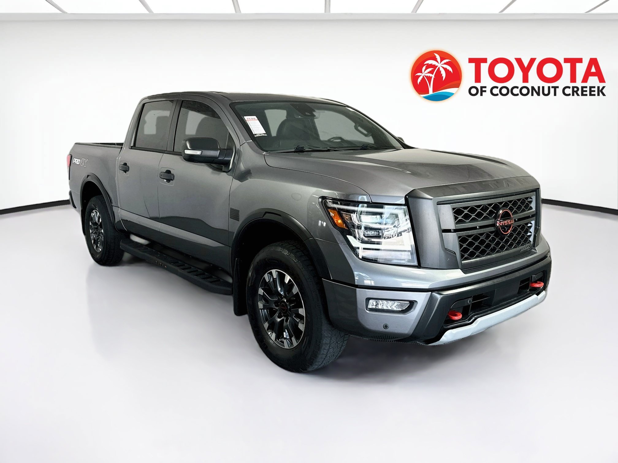 Used 2023 Gun Metallic Nissan PRO-4X image 1