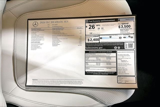 New 2026 Silver Mercedes-Benz GLC 300 image 30