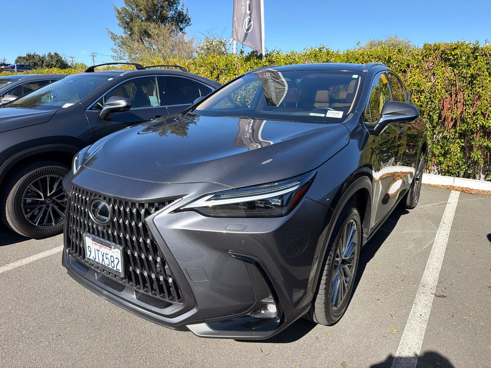 Used 2024 Cloudburst Gray Lexus 350h Luxury image 3
