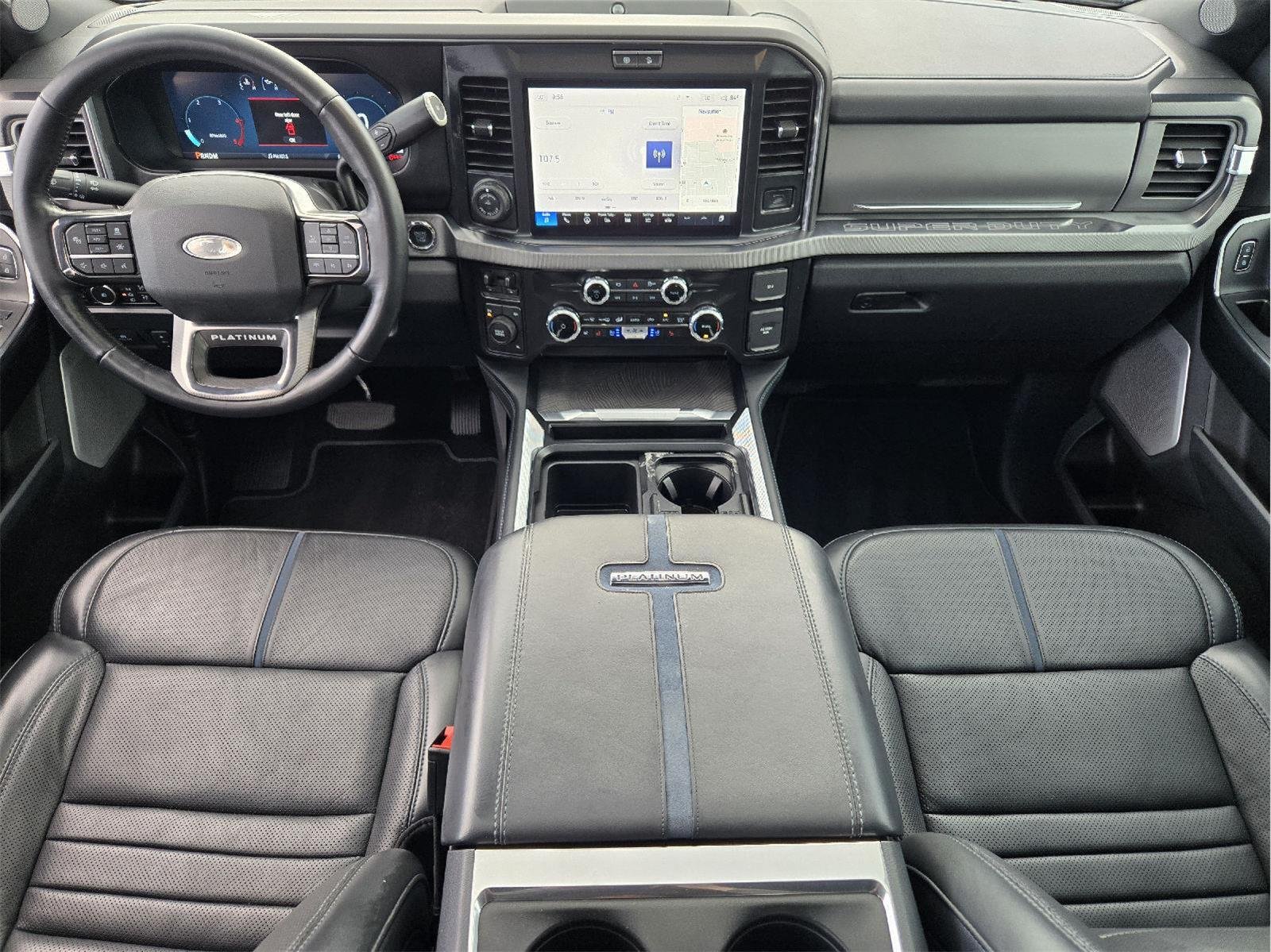 Used 2025 Star White Metallic Tri-Coat Ford Platinum image 25