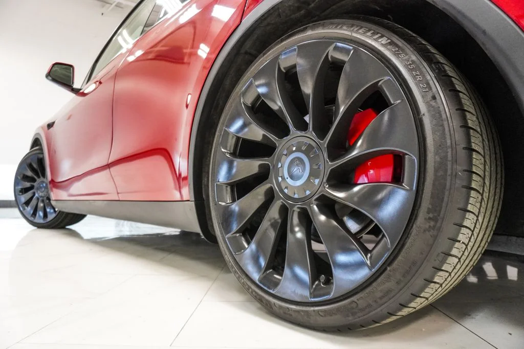 Used 2024 Red Tesla Performance image 31