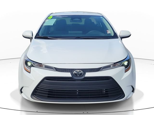 Used 2024 White Toyota LE image 1