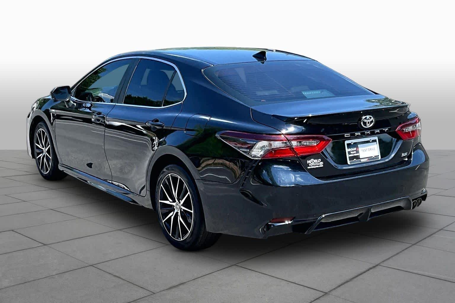 Used 2024 Midnight Black Metallic Toyota SE image 12