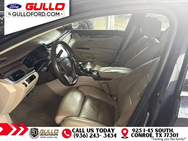 Used 2014 Sapphire Blue Metallic Cadillac Luxury image 4